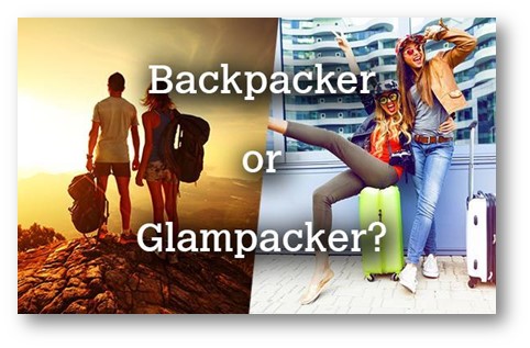 Backpackers vs Glampackers