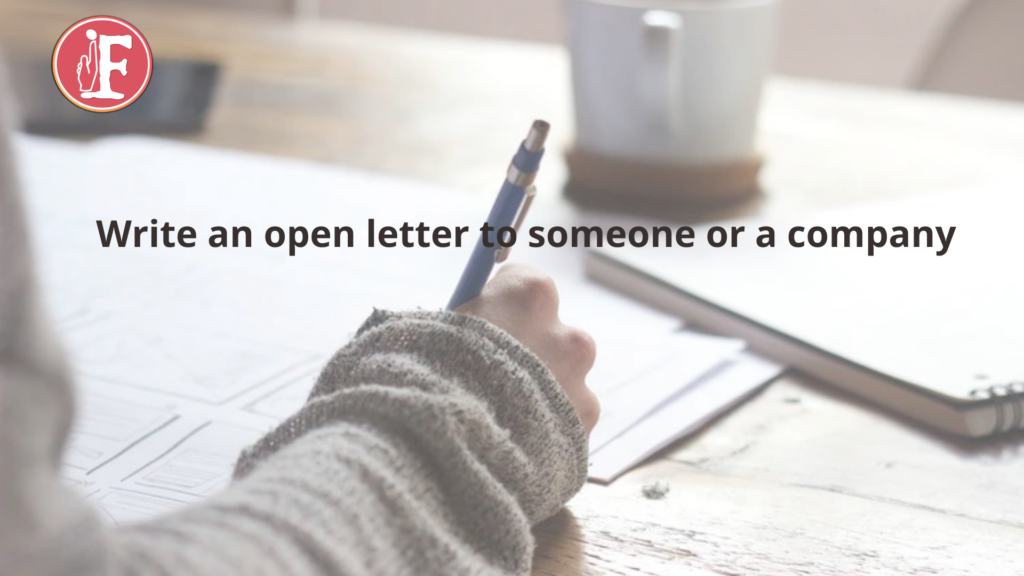 open Letter