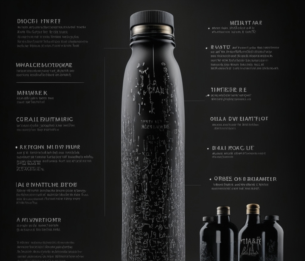 Features of Black Water Bottle