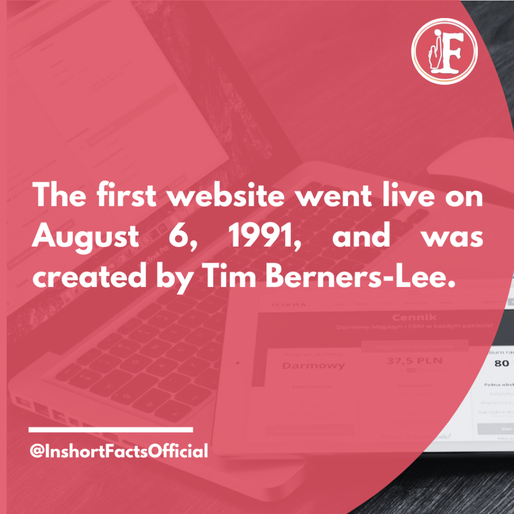 The First Website